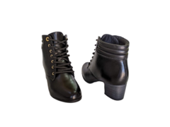 BOTA COTURNO FEM. SALTO MÉDIO MODARE PRETO - comprar online