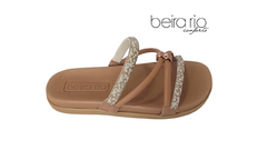 CHINELO FEM. BEIRA RIO OURO ROSADO