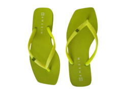 CHINELO DEDO FEM. RAMARIM LIMAO NEON