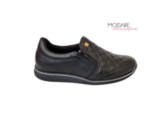 TENIS FEM. CASUAL MODARE PRETO