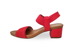 SANDALIA FEM. SALTO MODARE VERMELHO - comprar online