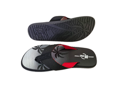 CHINELO DEDO MASC. BR SPORT PRETO VERMELHO - Sugestiva Calçados