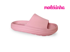 CHINELO SLIDER INF. FEM. MOLEKINHA ROSA - Sugestiva Calçados