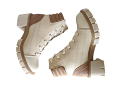 BOTA COTURNO FEM. MOLECA BRANCO OFF - comprar online