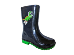 BOTA GALOCHA INF. MASC. WORLD COLORS PRETO VERDE FOLHA na internet