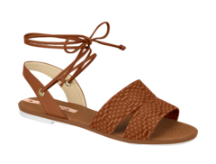 SANDALIA FEM. MOLECA AMARRA NO TORNOZELO NUDE - comprar online