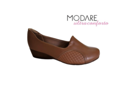 SAPATO FEM. SALTO ANABELA MODARE CAMEL - loja online