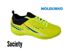 CHUTEIRA SOCIETY INF. MOLEKINHO AMARELO NEON