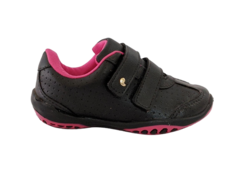 TENIS INF. FEM. PAMPILI PRETO PINK - comprar online