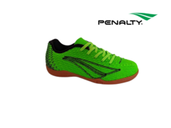 CHUTEIRA FUTSAL INF. PENALTY VERDE PRETO - loja online