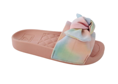 CHINELO INF. FEM. MOLEKINHA SLIDE ROSA TIE DYE na internet