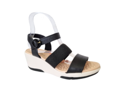 SANDALIA FEM. SALTO ANABELA MODARE PRETO - comprar online