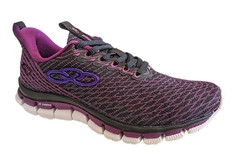 TENIS FEM. OLYMPIKUS ESTILO ROXO PRETO - loja online