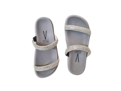 Imagem do CHINELO FEM. VIZZANO BRANCO OFF CINZA