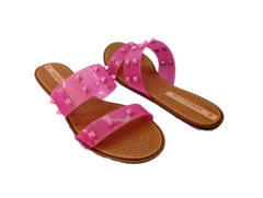 CHINELO FEM. MOLECA SPIKE PINK - loja online