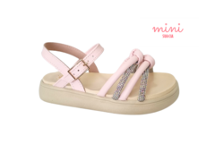 SANDALIA INF. FEM. MINI ROSA BALLET