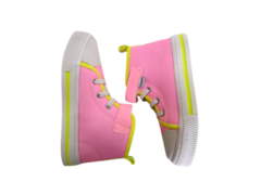 Imagem do TENIS INF. FEM. BOTINHA PAMPILI ROSA AMARELO NEON