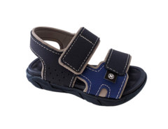 SANDALIA INF. MASC.MOLEKINHO VELCRO MARINHO AZUL - loja online