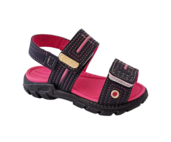 SANDALIA INF. FEM. SWEET JOY PAPETE MARINHO PINK - loja online