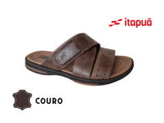 CHINELO MASC. COURO ITAPUÃ TABACO - loja online