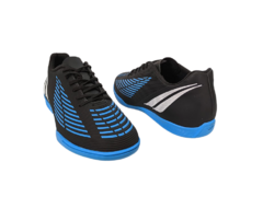 CHUTEIRA FUTSAL AD. PENALTY LIDER PRETO AZUL BRANCO - comprar online