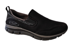 TENIS MASC. OLYMPIKUS SLIP ON WELLNESS PRETO na internet