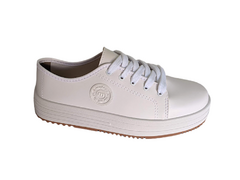 TENIS FEM. FLATFORM MOLECA BRANCO - Sugestiva Calçados