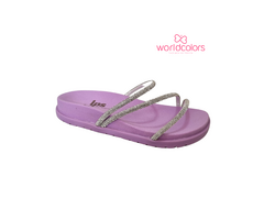 CHINELO BIRKEN INF. FEM. WORLD COLORS LILAS