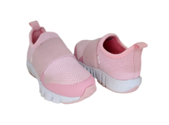 TENIS INF. FEM. KLIN SEM CADARÇO ROSA - comprar online