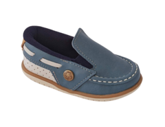 TENIS INF. MASC. KLIN SLIP ON INDIGO MOSTARDA