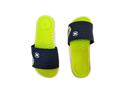 CHINELO SLIDER INF. MASC. MOLEKINHO MARINHO AMARELO NEON