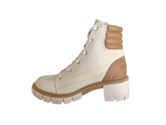 BOTA COTURNO FEM. MOLECA BRANCO OFF - comprar online