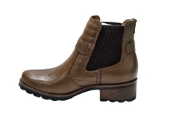 BOTA BOTINA FEM. PEGADA COURO TOFF - comprar online