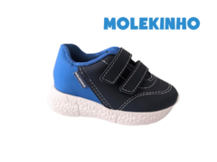 TENIS INF. MASC. MOLEKINHO MARINHO AZUL COBALTO - loja online