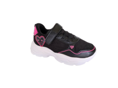 TENIS INF. FEM. MOLEKINHA PRETO PINK na internet