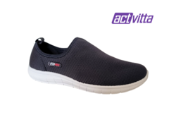 TENIS FEM. ACTVITTA SLIP ON PRETO