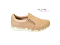 TENIS FEM. CASUAL MODARE BEGE - loja online