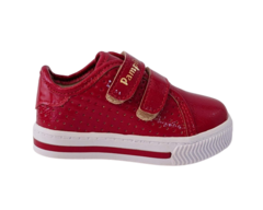 TENIS INF. FEM. PAMPILI VERNIZ VERMELHO - comprar online