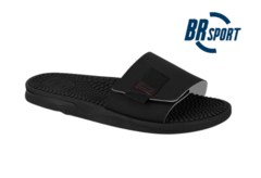 CHINELO MASC. SLIDER BR SPORT PRETO CINZA - loja online