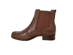 BOTA BOTINA CANO BAIXO FEM. PEGADA COURO TOFFE - comprar online