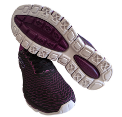 TENIS FEM. OLYMPIKUS ESTILO ROXO PRETO