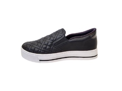 TENIS FEM. SLIP ON RAMARIM PRETO - Sugestiva Calçados