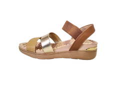 SANDALIA PAPETE FEM. MODARE AREIA CAMEL - comprar online