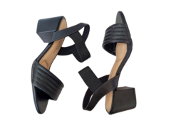 SANDALIA FEM. SALTO MODARE PRETO - comprar online