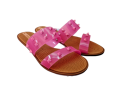 Imagem do CHINELO FEM. MOLECA SPIKE PINK