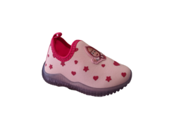 TENIS INF. FEM. PÉ COM PÉ SLIP ON LED MASHA ROSA