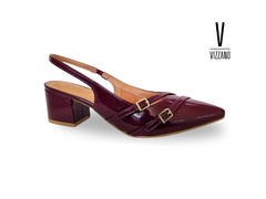 SAPATO FEM. SLING BACK VIZZANO VINHO