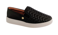 TENIS FEM. VIZZANO SLIP ON PRETO - comprar online