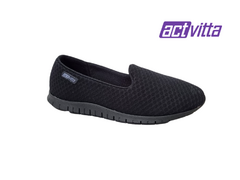 TENIS FEM. SLIP ON ACTVITTA PRETO