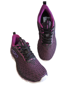 TENIS FEM. OLYMPIKUS ESTILO ROXO PRETO